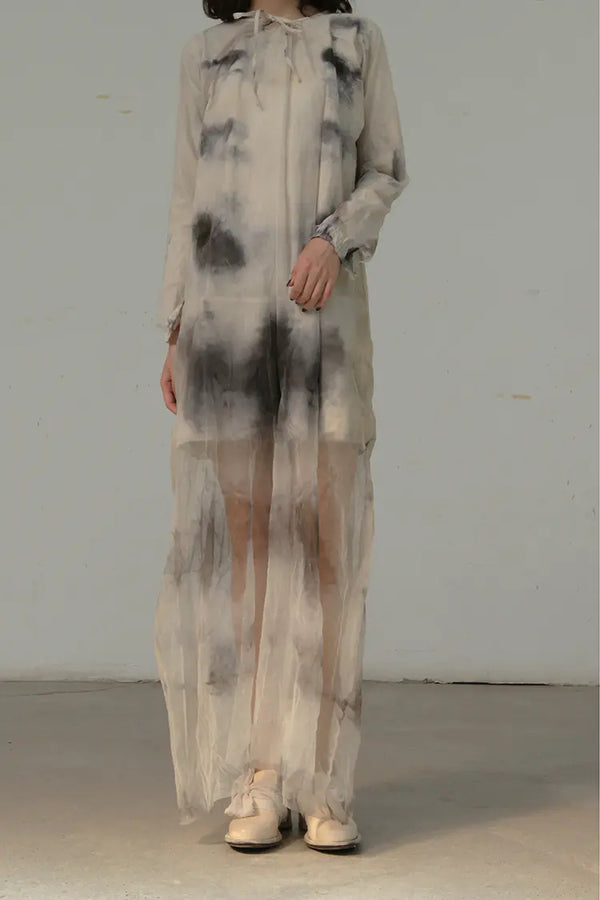 MUTEDANCE Double layer silk dress MD20FW37